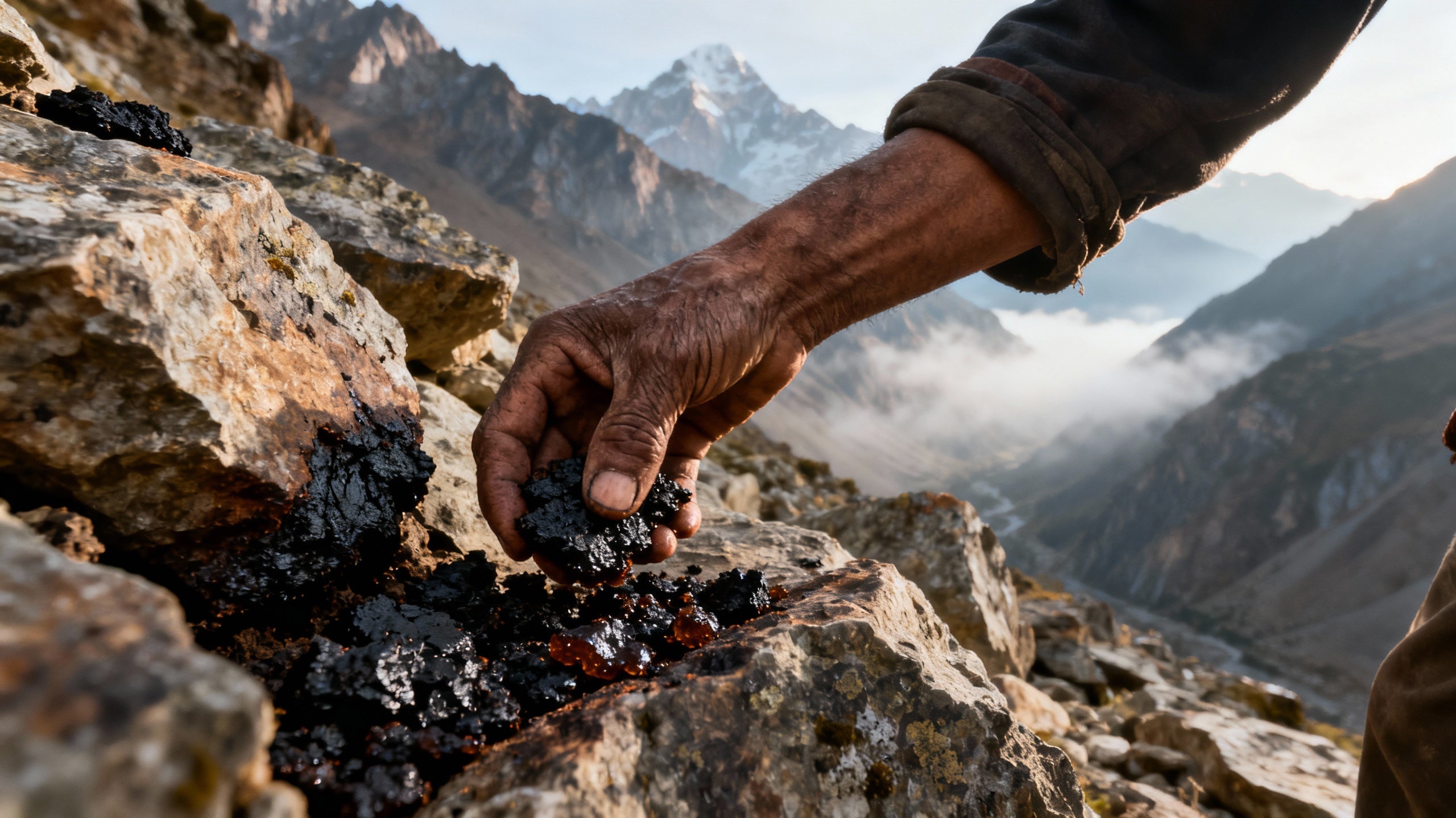 Shilajit, l’or noir entre tradition et science moderne.