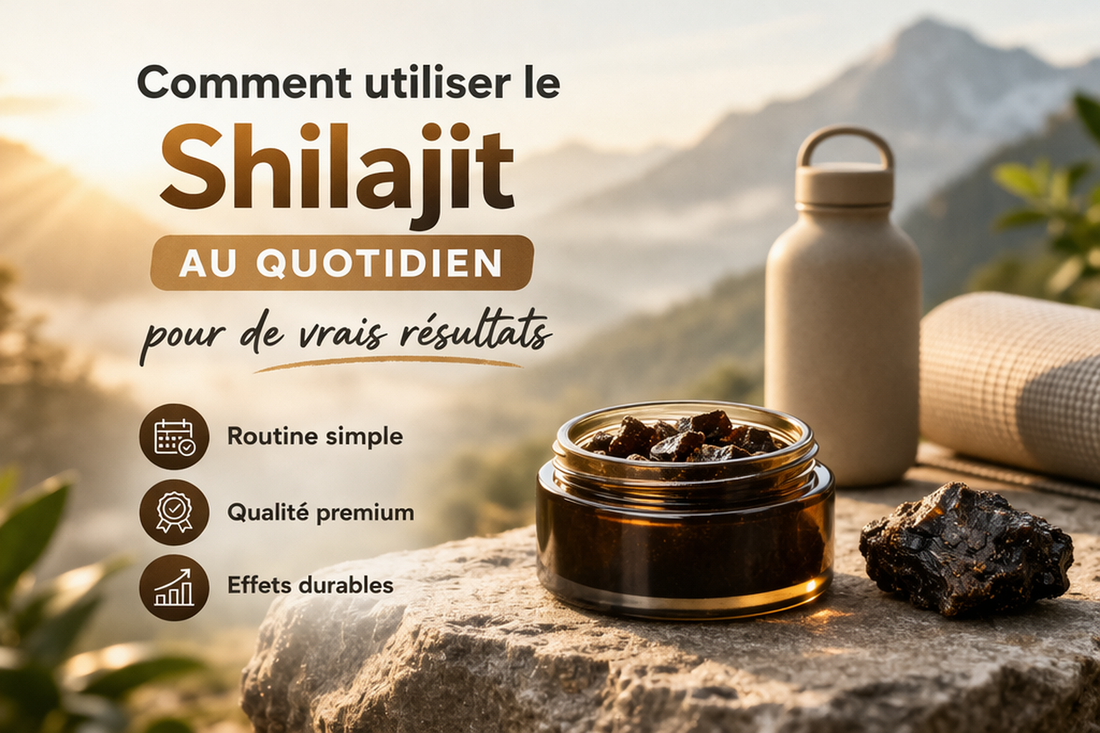 Comment utiliser le shilajit au quotidien pour de vrais résultats ?